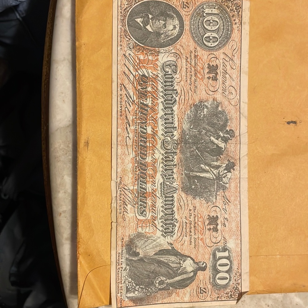 Selling my 100 hundred certificate from 1922